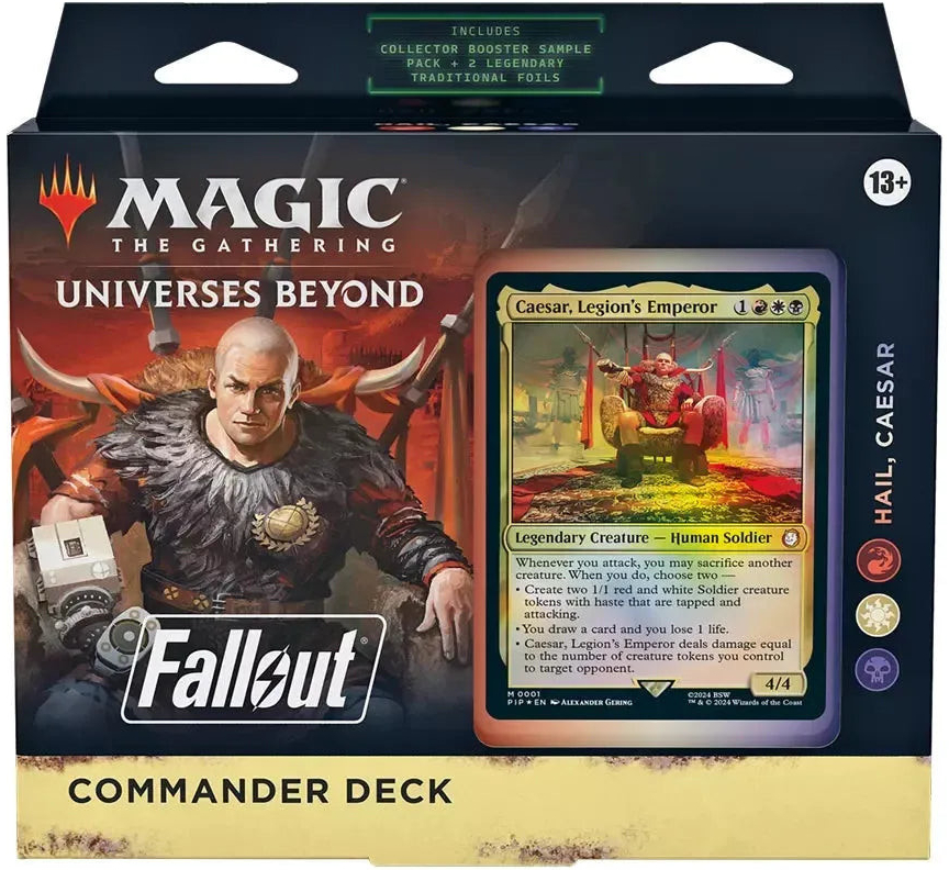 Wizards of the Coast Magic: The Gathering Universes Beyond Fallout Hail, Caesar Commander Deck
