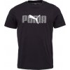 Pánske tričko Puma, ESSENTIALS LOGO LAB TEE čierna,biela XXL