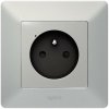 Legrand VALENA LIFE ZÁSUVKA 2P+T S DETSKOU OCHRANOU HLINÍKOVÁ 753380