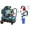 AKCIOVÝ SET SETMB-K102, Olejový kompresor 24 l, 230 V s príslušenstvom | 2 500 W | Matabro