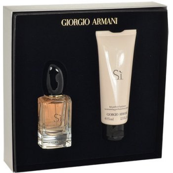 Giorgio Armani Si EDP 30 ml + telové mlieko 75 ml darčeková sada