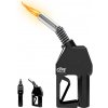 Smyle Labs „Gas Pump“ tvarovaný horák — dopĺňateľný, s nastaviteľným plameňom Black
