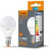 LED žiarovka E14 G45 guľka 7W = 50W 630lm 4000K neutrálna biela 240° Videx