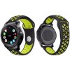 Tactical 195 Double Silikonový náramok 20mm Black/Yellow