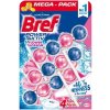 Bref Power Aktiv Flower Blossom tuhý WC blok 3 x 50 g, kvety