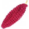 Brazilian brčky kučeravé Crochet Braids bordové Bug: 50cm 90g