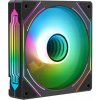 Ventilátor BanditPower 120 x 120 mm LED RGB RING Infinity Mirror Rainbow V3
