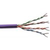 Digitus DK-1613-VH-1 UTP, drát AWG23, měď, Cat.6, box, 100m, fialový