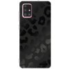 Picasee silikónový prehľadný obal pre Samsung Galaxy A71 A715F - Midnight Leopard