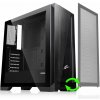 EVOLVEO Ptero Q2, 2x čelní panel - sklo /mřížka, case ATX, černá PTEROQ2