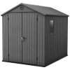 Zahradní domek Keter Darwin 6 x 8 šedý, s podlahou