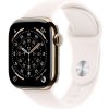 Apple Watch Series 11 Cellular (46mm) Zlatý Titan so svetlo rumenným športovým remienkom M/L MFD64MP/A