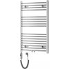 MEXEN/S - Ares radiátor + vykurovacia tyč 900 x 600 mm, 300 W, chróm W102-0900-600-2300-01