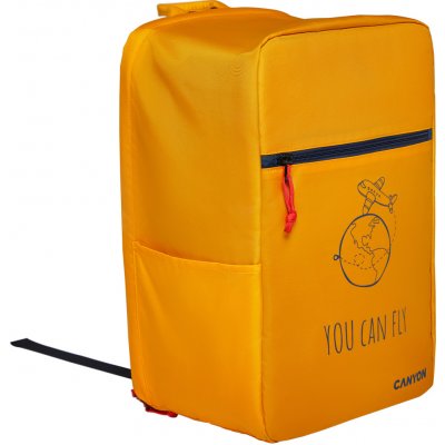 Canyon CSZ-03 žlto-modrý CNS-CSZ03YW01 - Príručný batoh pre nízkonákladové letecké spoločnosti s priečinkom pre notebook 15.6"