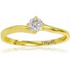 VIPgold Prsteň s briliantmi v žltom zlate R330 58949z