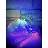 Vianočné dekoratívne osvetlenie - cencúle - 20x LED RGB-viacfarebné