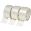 Súprava lepiacich pások priehľadné 66 m x 48 mm 3-dielna