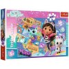 Puzzle 100 dielikov Domček pre mačky Gabi Priateľstvo v domčeku pre mačky 16515 Trefl