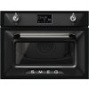 Mikrovlnná rúra Smeg Victoria Galileo Micro combi SO4902M1N čierna