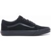 VANS OLD SKOOL, (SUEDE)BLACK/BLACK/BLACK - 44