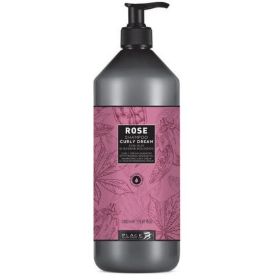 BLACK Rose Shampoo Curly Dream 1000ml - šampón pre vlnité alebo kučeravé vlasy