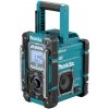 MAKITA DMR301 - Aku rádio s funkciou nabíjania akumulátorov - bez akumulátora a nabíjačky s el. adaptérom