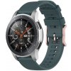 22 mm Remienok Samsung Galaxy Watch / Xiaomi / Garmin / Huawei / Univerzálny vzor Olive Green