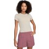 Dámske tričko s krátkym rukávom Nike W NSW NK CHLL KNT MD CRP W béžová FV5508-104 - XS