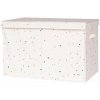 3 SPROUTS Truhla na hračky Recycled 3 Sprouts Terrazzo Cream
