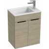 Jika Cube Skrinka s umývadlom 51x34x61 cm, jaseň H4536411765141
