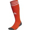 Futbalové štulpne adidas, ADI 23 SOCK oranžová,biela,sivá M