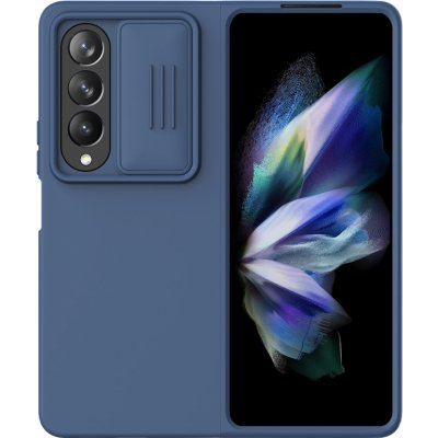 Púzdro Nillkin CamShield Silky Samsung Galaxy Z Fold 4 s ochranou fotoaparátu modré