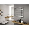 Cordivari Alessandra Electric - Radiátor elektrický 600x530 mm s ručným zapnutím/vypnutím, leštená nerez 3581680400002