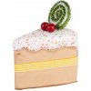 Dekorácia MagicHome Vianoce Candy Line, koláčik, hnedý, závesný, 13x9x15 cm