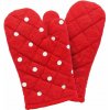 ARÔME HOME Červená s bílými puntíky 18 x 32 cm