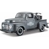 Maisto Ford F-1 Pickup 1948 s WLA Flathead 1942 1:24 (MA-32185)