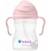 B.BOX Hrnček so slamkou - GELATO ružový 240 ml