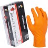 Cerva Rukavice SPOONBILL GRIP nitrilové nepúdrované oranžové Veľkosť: L (9)