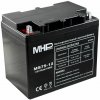 ABCtech MHPower MS75-12 olověný akumulátor AGM 12V/75Ah, Terminál B4 - M8