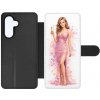 Knižkové puzdro Creative Case 25 Žena so Šampanským – Samsung Galaxy A57