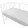 Mušelínové prestieradlo postieľky 60 x 120 NATURE double - šedé Baby Nellys