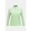 MIKINA PEAK PERFORMANCE W TRAIL POLARTEC HALF ZIP VIVID GREEN