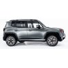Priečniky Modula Oval Bar Open Rail Alu Jeep Renegade 2015 - s pozdĺžnikmi