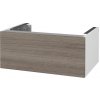 Dreja Doplnková skrinka pod dosku DSD SZZ1 70 (výška 30 cm) - N01 Biela lesk / D03 Cafe