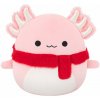 Squishmallows Ružový axolotl so šálom Archie 30 cm