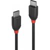 Kábel USB 3.2 Gen 2x2, Typ C CM/CM 0.5m, 20Gbps, PD 60w 20V3A, Black Line, čierny