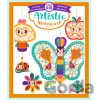 Artistic String art: Záhrada (tkanie) - Djeco
