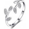 Olivie Strieborný prsteň VETVIČKA so zirkónmi 4887 Ag 925; ≤1,6 g.