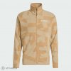 adidas Terrex Multi Printed Full-Zip Fleece mikina, cardboard/blanch cargo 2XL