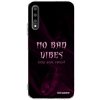 Picasee silikónový prehľadný obal pre Honor 9X Pro - No bad vibes